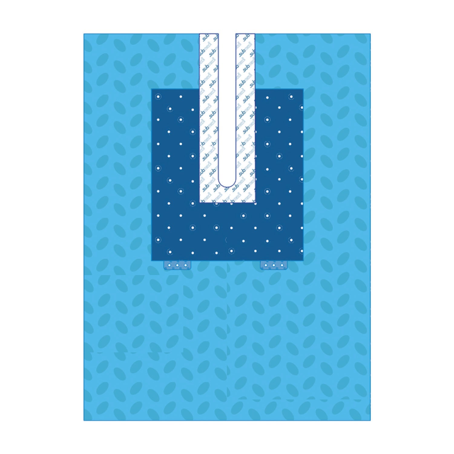 SUBMED Reinforced U-Split Drape