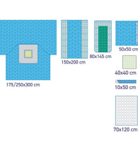 SUBMED Complete C-Section Surgical Drape Set