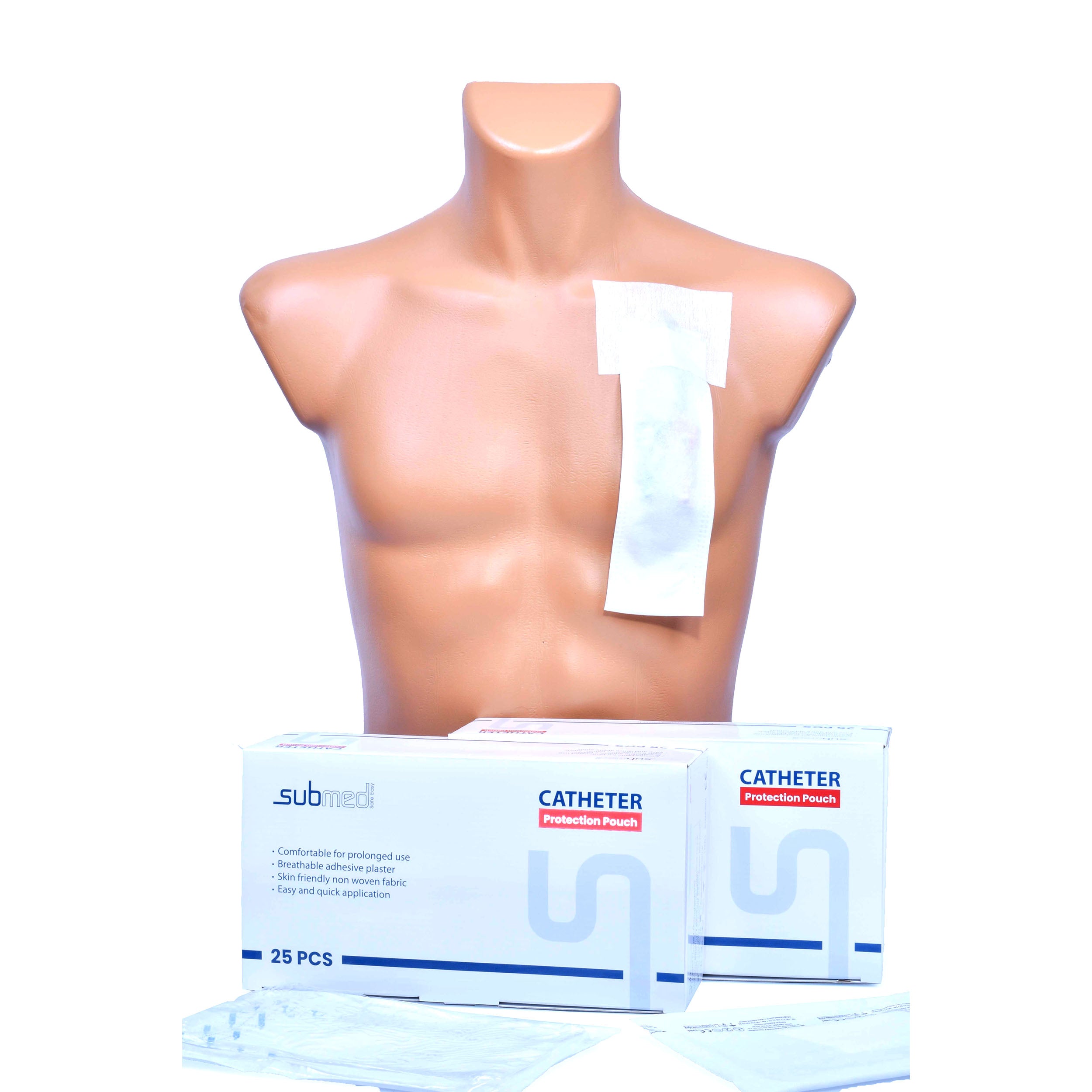 SUBMED Water Repellent Dialysis Catheter Protection Pouch
