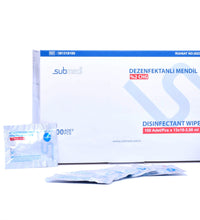 SUBMED Isopropyl Alcohol Disinfection Wipes (2% CHG/70% IPA)