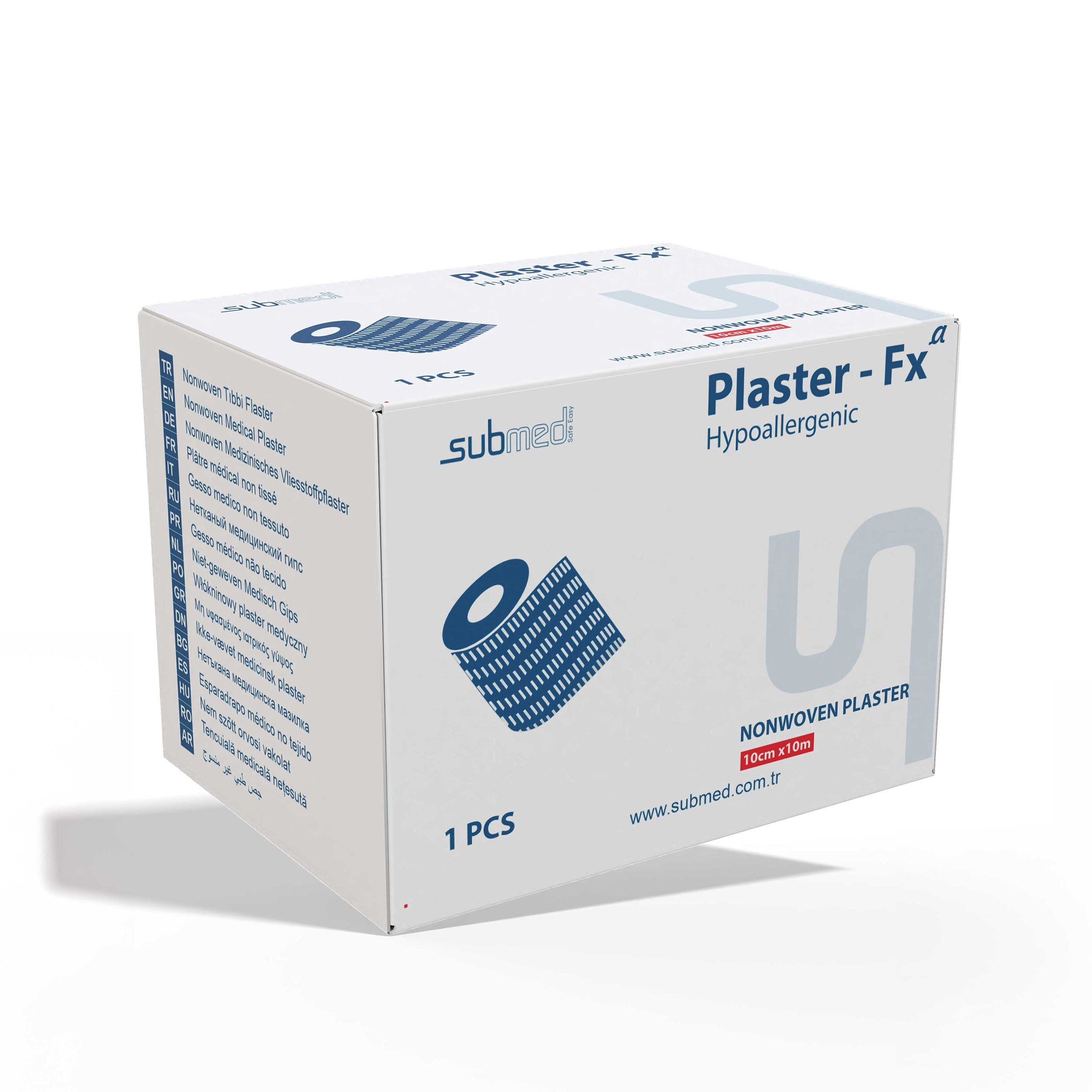 SUBMED FIX Acrylic Plaster Medical Surgical Tape - view 3