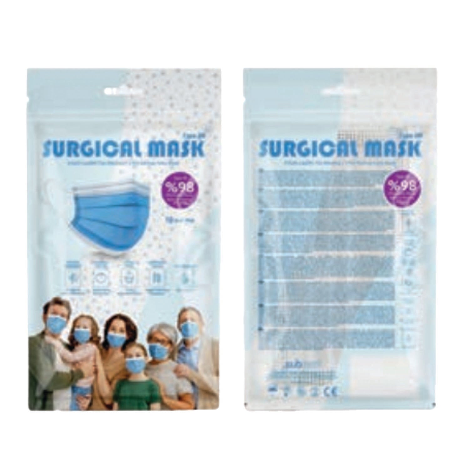 SUBMED Surgical Protection Masks - view 2