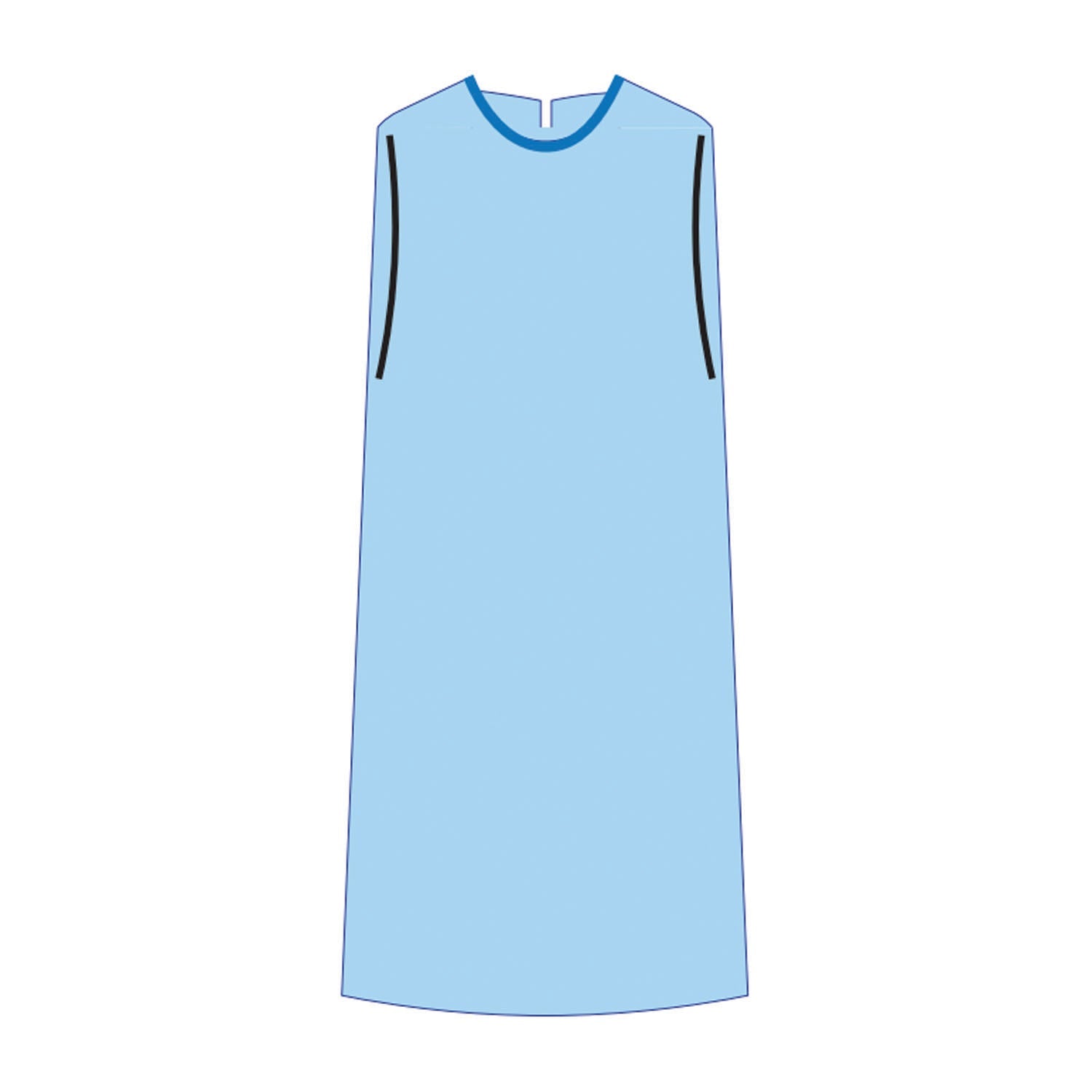SUBMED Patient Gown without Sleeve
