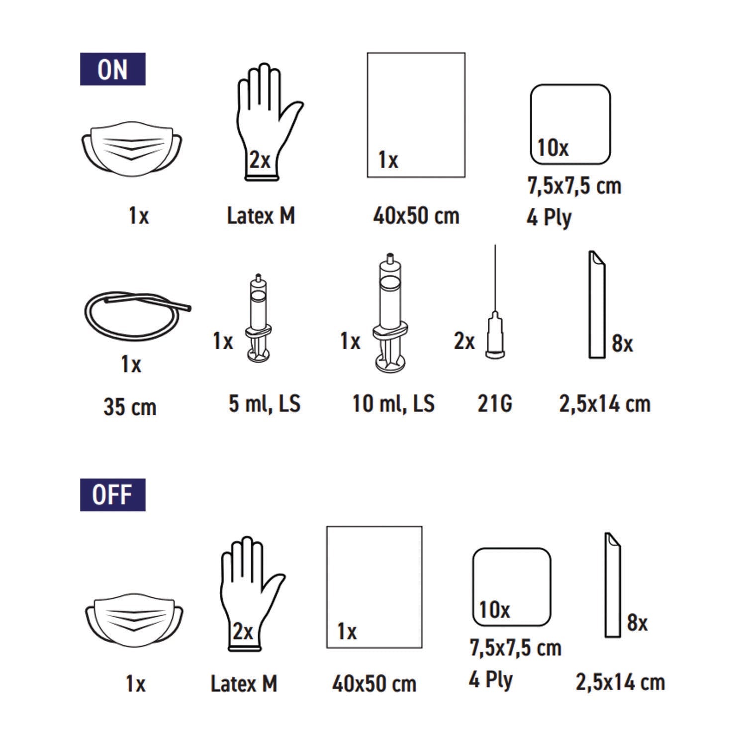 SUBMED EASY HD SEKD-0902 Catheter Fistula ON/OFF Set