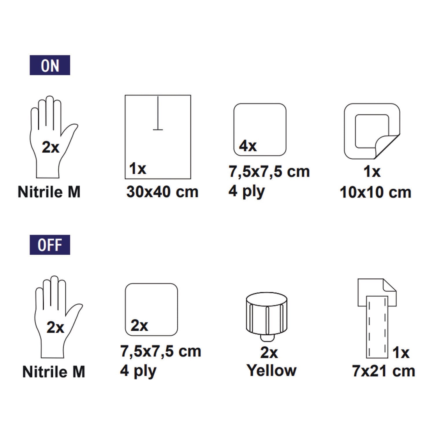 SUBMED SSKT-018 EASY HD Catheter ON/OFF Kits